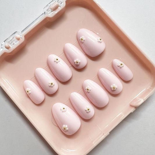 Press-on nails modèle Spring Flowers
